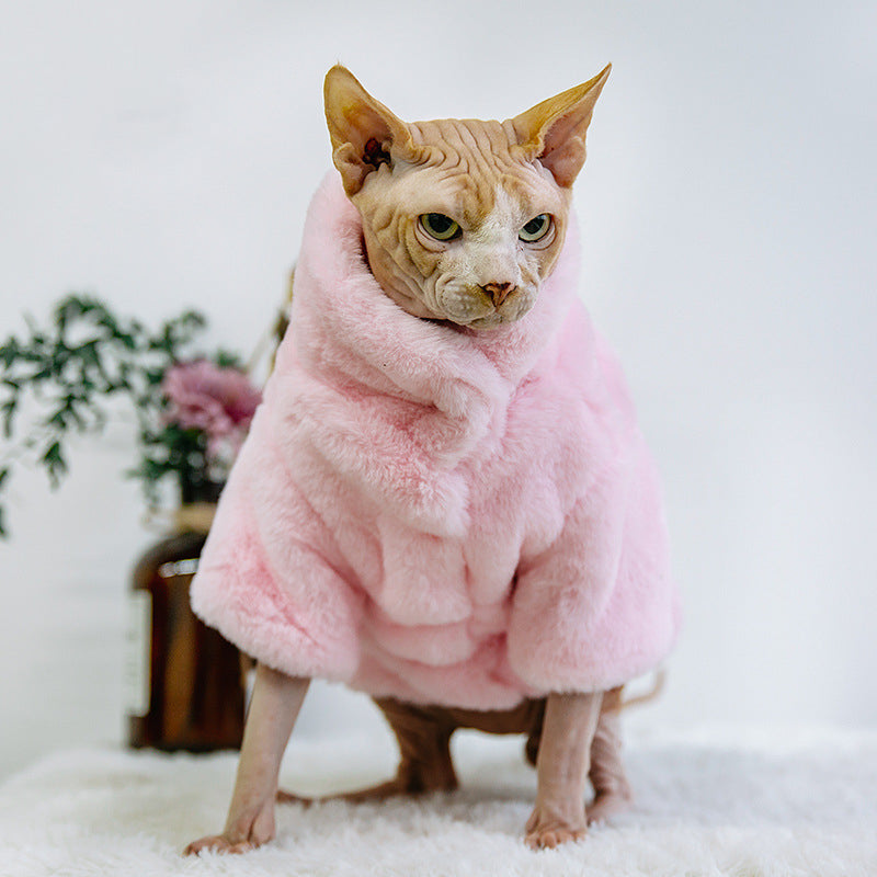 Coats for Sphynx Cats | Cat Winter Coat, Cat Coat, Jackets for cats