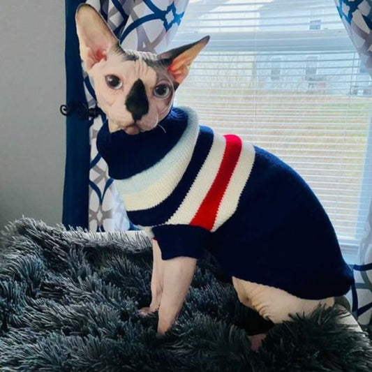 Navy Stripe Sweater