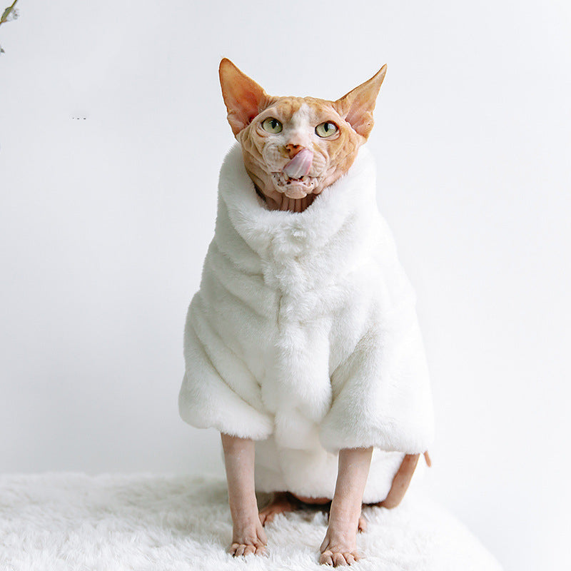 Winter Cat Sweater, Turtle Necks for Cats, Luxurious Coat for Cats